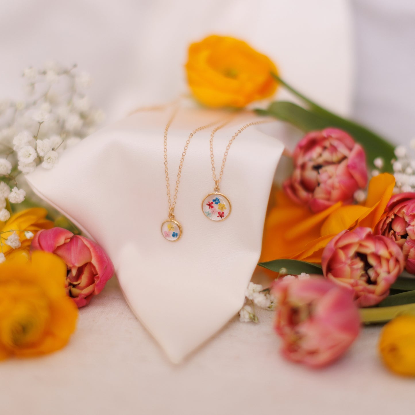 Birth Month Single Pendant Necklace