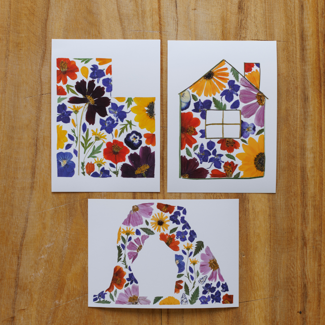 Delicate Arch Floral Print