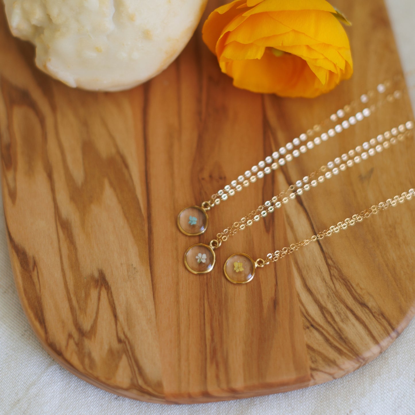 Birth Month Single Pendant Necklace