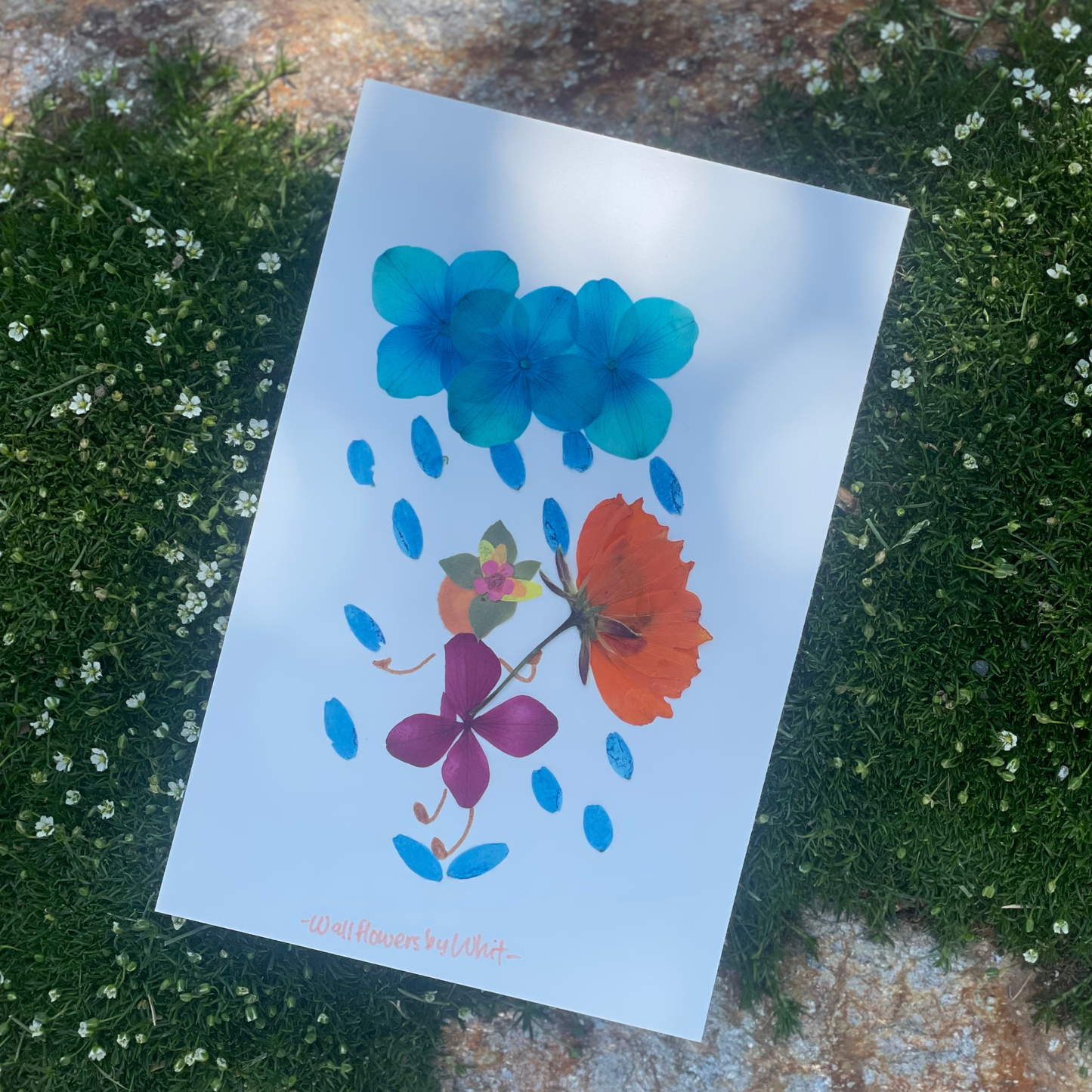 Custom Flower Girl Artwork