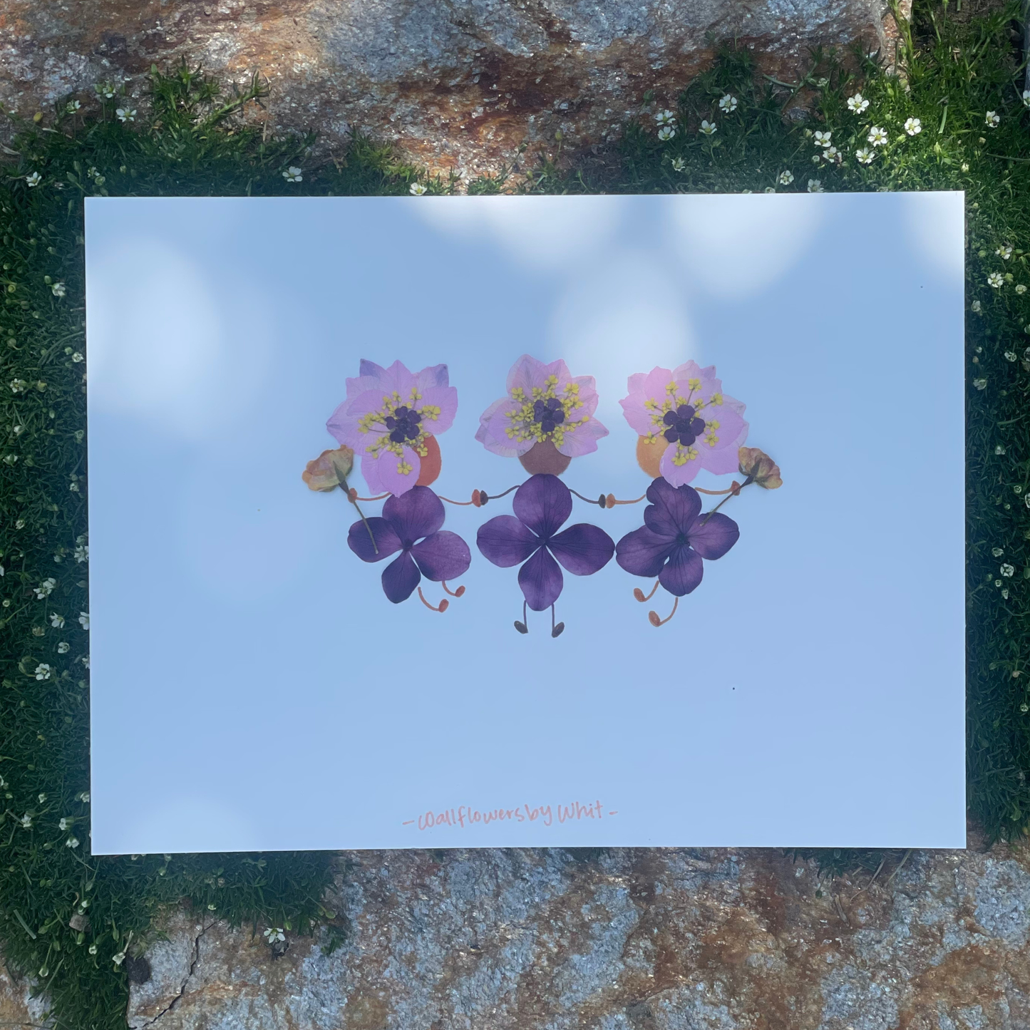 Custom Flower Girl Artwork