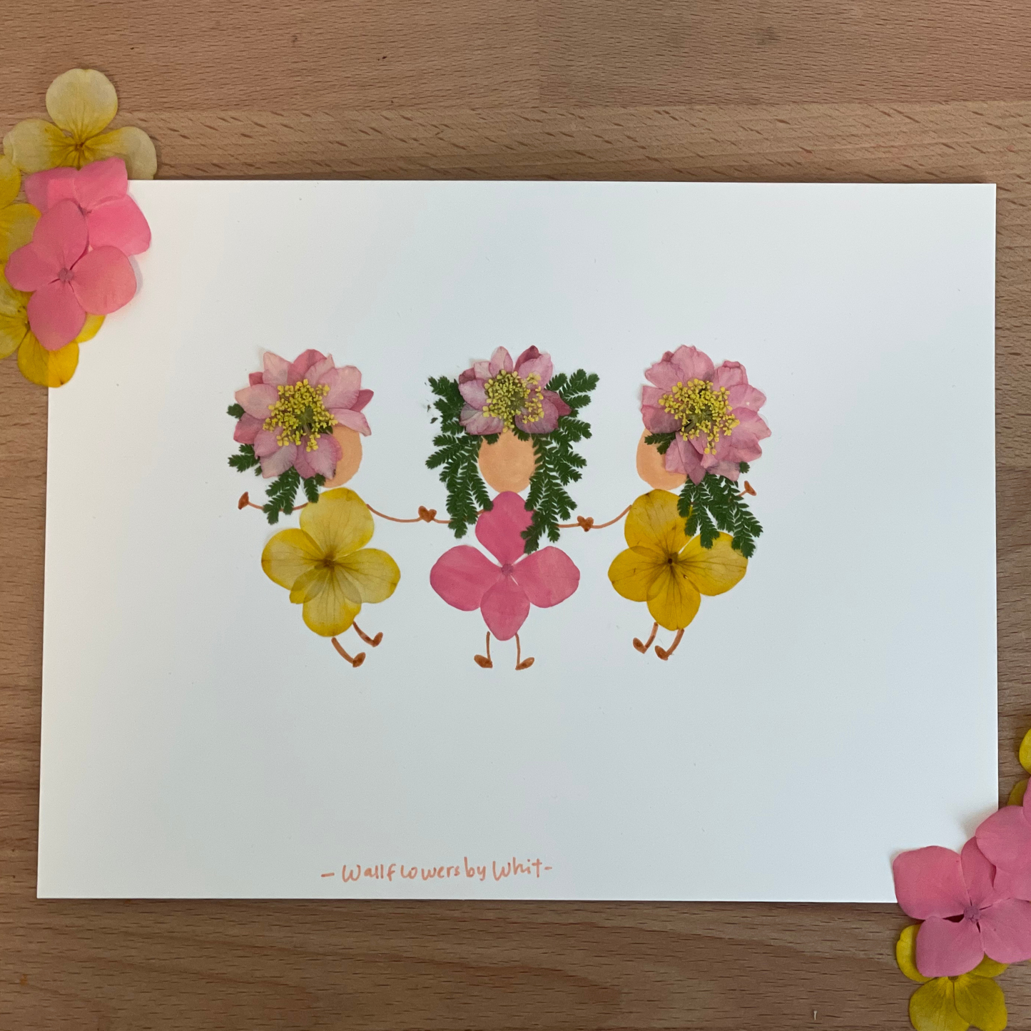 Custom Flower Girl Artwork